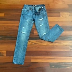 RSQ London Skinny Mild Ripped Jeans